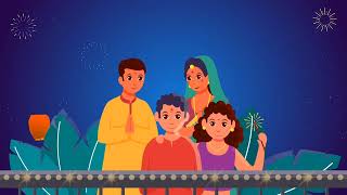 Happy Diwali 2024 | Animated Motion Graphics | Festival of Lights