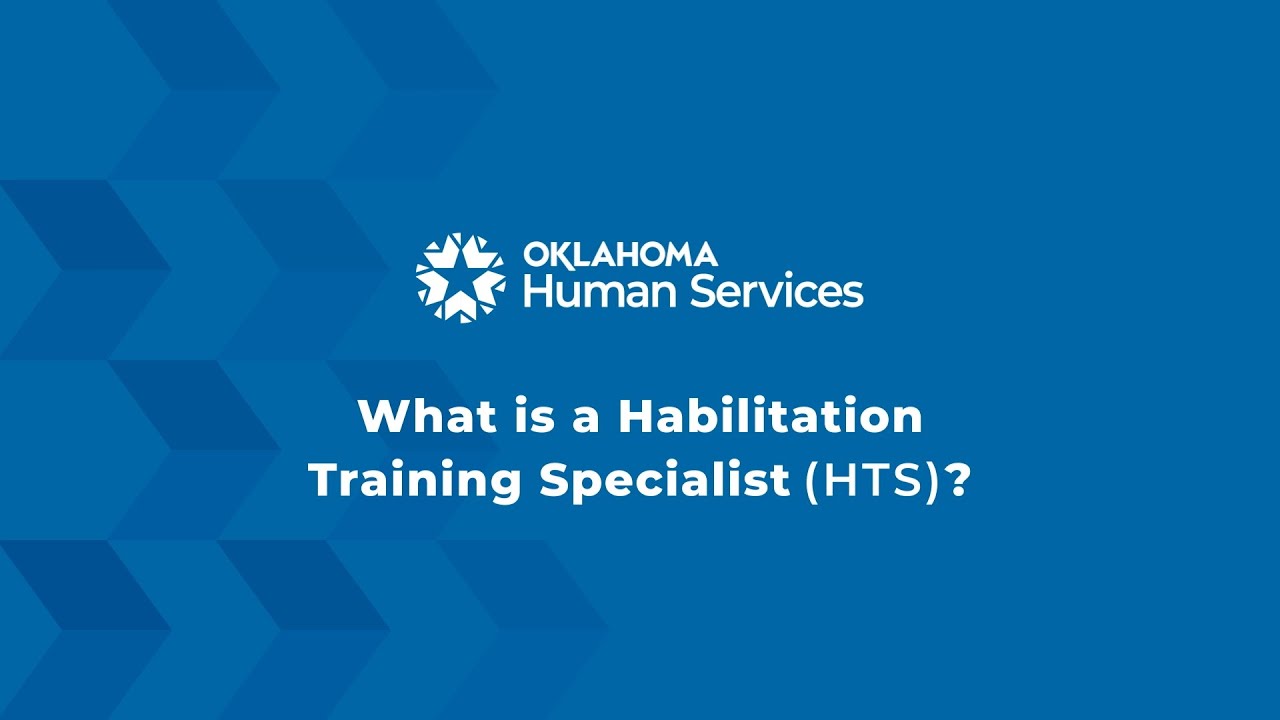 DDS What is a Habilitation Training Specialist (HTS)? YouTube