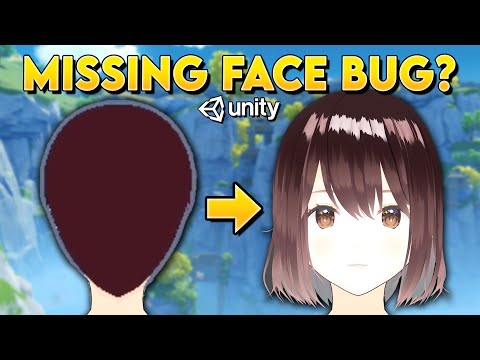 Your VRoid face disappears in Unity? Here's how to fix it!