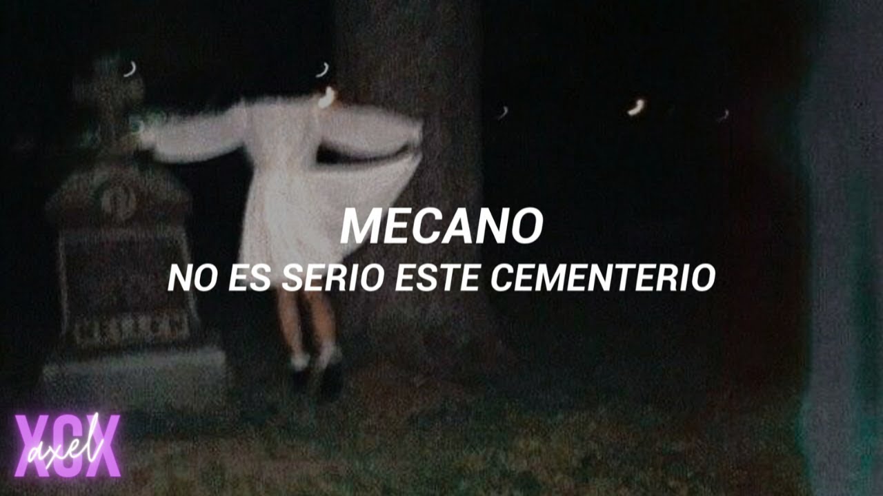 Mecano - No Es Serio Este Cementerio (Letra)