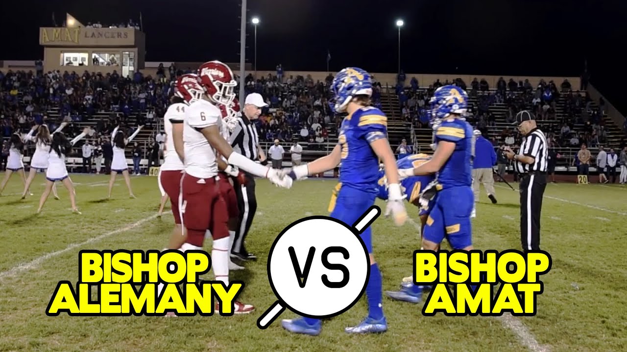 PLAYOFF RIVALRY 😈 BISHOP ALEMANY VS BISHOP AMAT | Division II Round 2 | @SportsRecruits Highlights