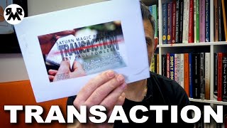 Thumbnail for Transaction by Paul Fowler Review