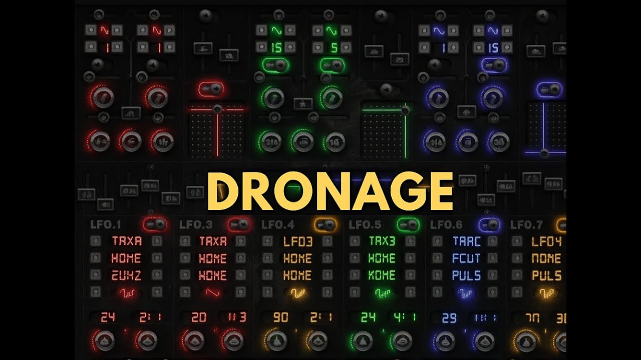 Dronage - Ambient Drone Playground for iOS