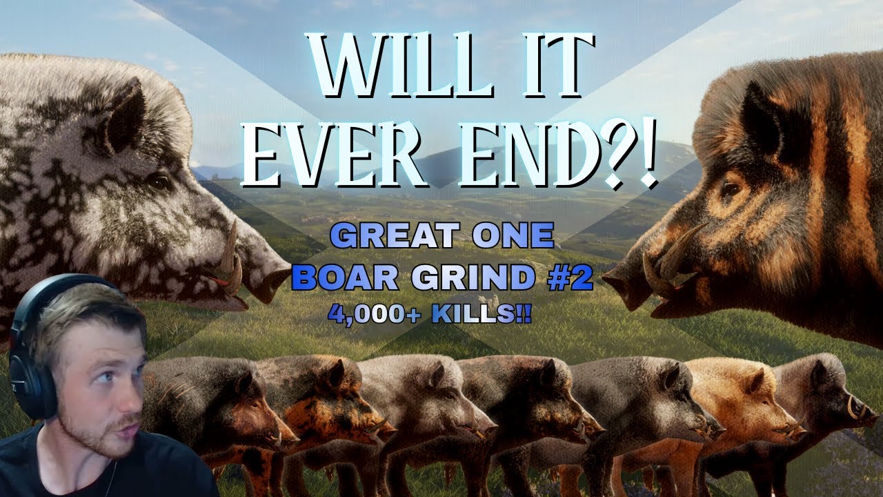 CAN I FINALLY SPAWN MY SECOND GREAT ONE WILD BOAR IN SCOTLAND?! 4,000+ KILLS (Episode 16)