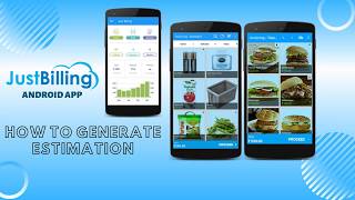 Just Billing Android App- How to generate Estimation?