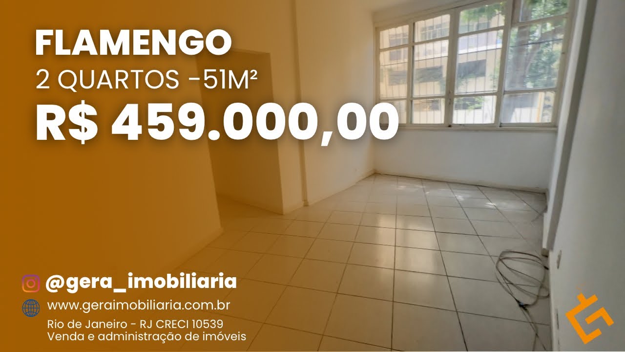 Apartamento no Flamengo com 2 quartos