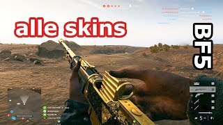 alle Waffen Skins Karabin 1938M + Tipps Aufträge - All Weapon Skins - Battlefield 5