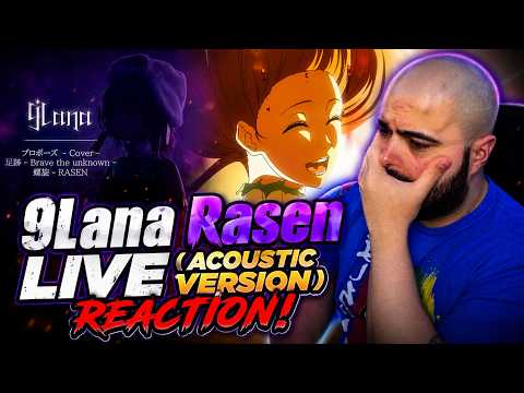 This is SO BEAUTIFUL! 9Lana "Rasen" Live Acoustic Version Reaction!