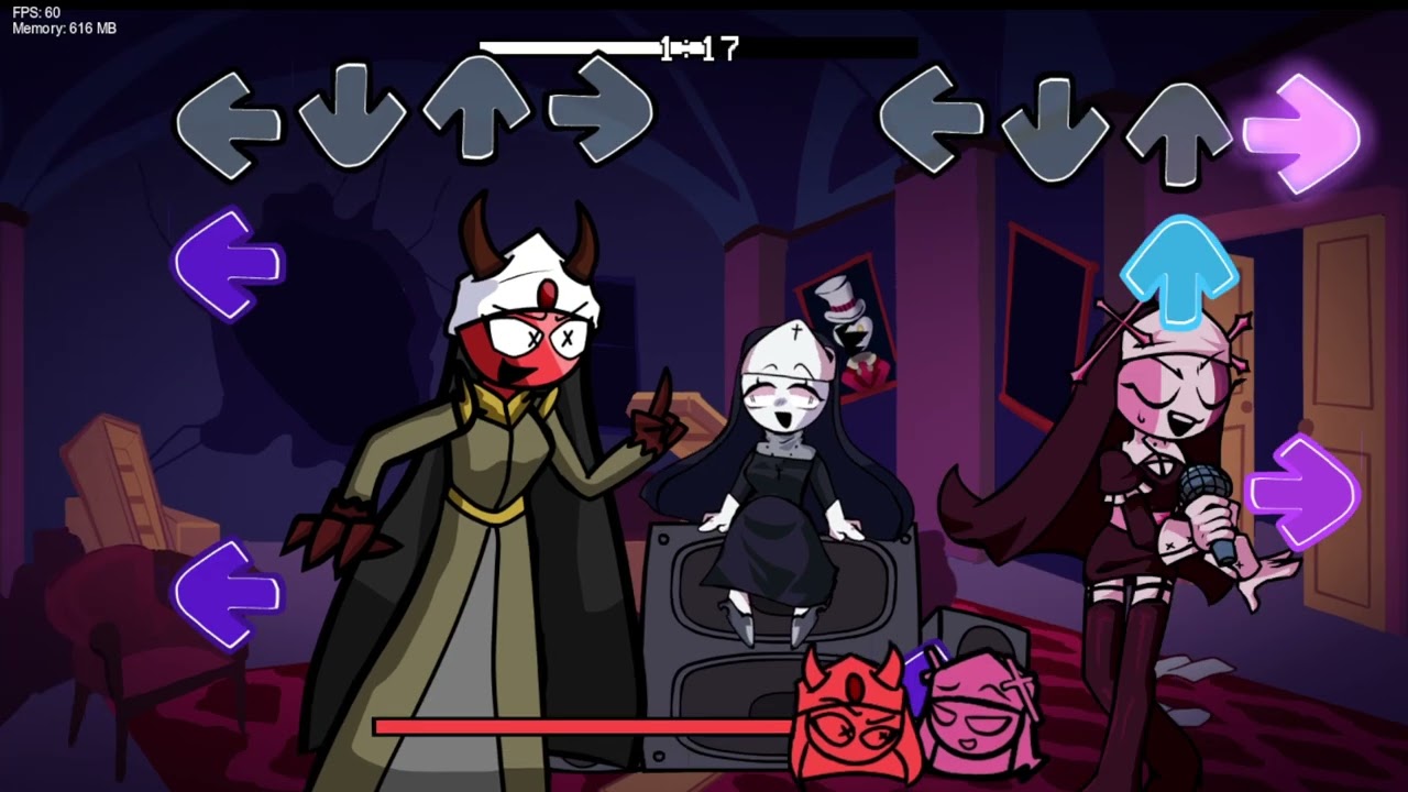 FNF| Bazinga but Bloody Mary and Sarvente Sings it [New Chromatics used]