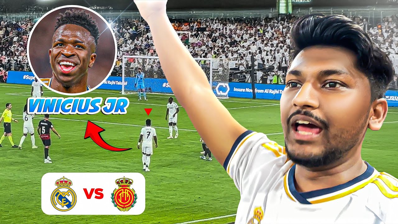 I watched Real Madrid live in the stadium l Spanish Super Cup