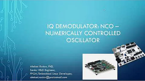 Xilinx DDS compiler IP core: sin and linear frequency modulated signal generation