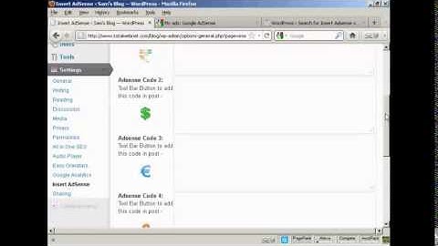 WordPress-How to Place an Adsense Ad In Your Blog Post