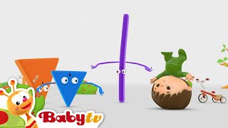 🔺 Bascule Avec Charlie Et Les Formes​🔻​ Formes Pour Les Tout-Petits | Dessins Animés @Babytvfr