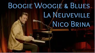 BOOGIE & BLUES - Nico Brina Live in La Neuveville 2024 at the Boogie Woogie Festival