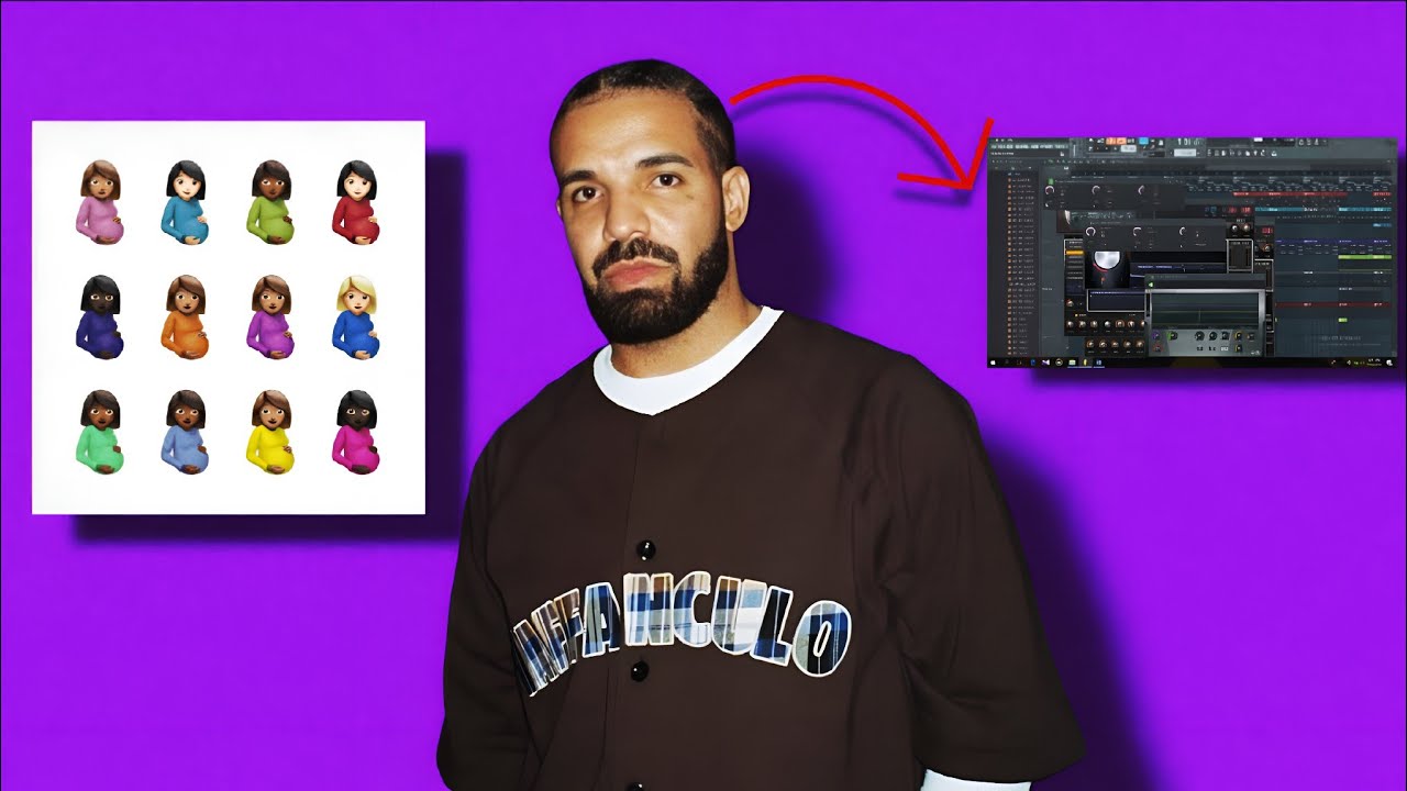 Making A Drake Type Beat Using Only My Voice