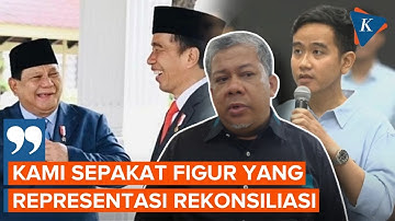 Fahri Hamzah Ungkap Gibran Simbol Rekonsiliasi Prabowo dengan Jokowi