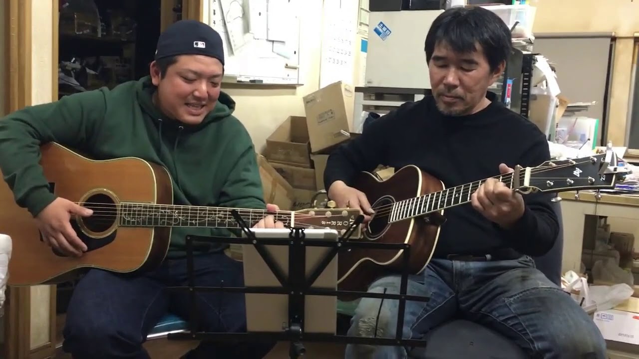 甲斐バンド バス通り ギター 弾き語り 初心者 Guitar cover musics