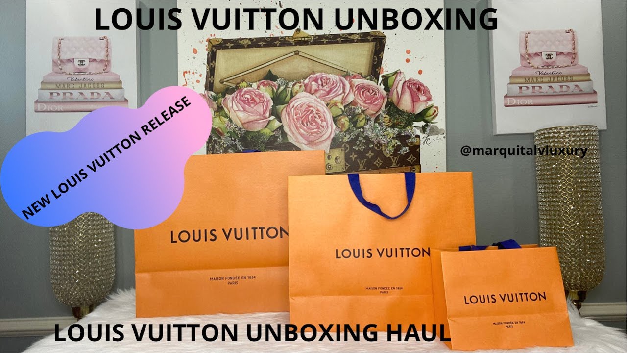 LOUIS VUITTON HAUL, Shopping & Unboxing