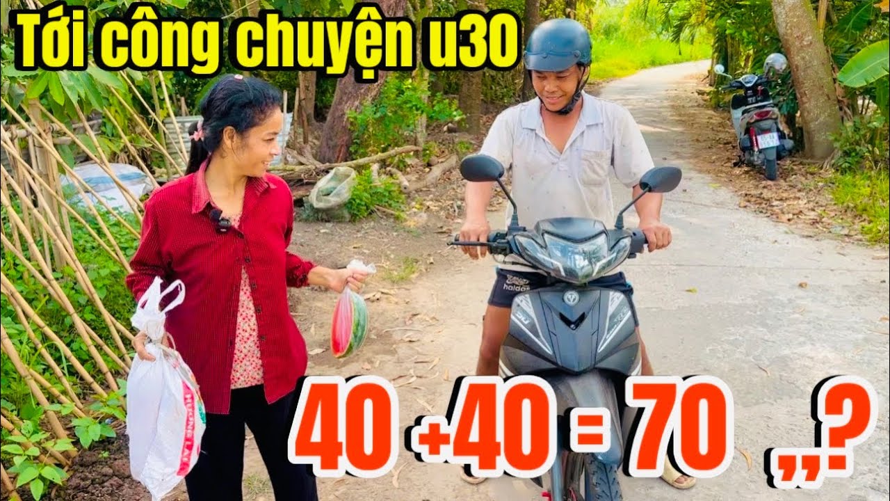 Sáng Sớm U30 Chạy Xe Mua Đồ Cho Vợ Cả Buổi Về Ai Cũng Bất Ngờ Đều Này,!