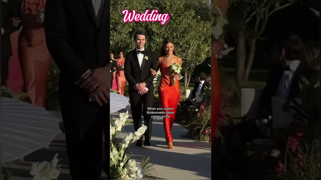 Perfect Sunset bridesmaids 