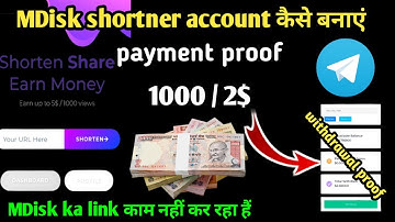 How to Ragister in Mdisk Link Shortener || mdisk shortner account kaise banaye || @ManojDey