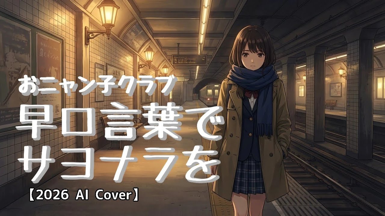 【おニャン子クラブ】早口言葉でサヨナラを　2026 EDITION【AI Cover】