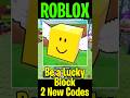 New Codes in Be a Lucky Block Roblox