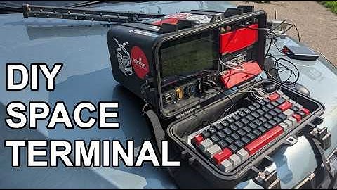 Satellite Hacking Cyberdeck v2.0