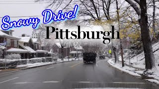Snowy Drive In Pittsburgh!