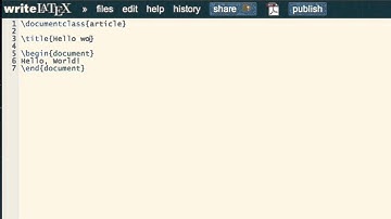 Basic LaTeX 02: Including Titles