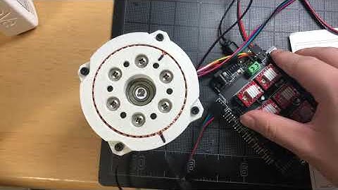 Custom Quadrature Encoder Test