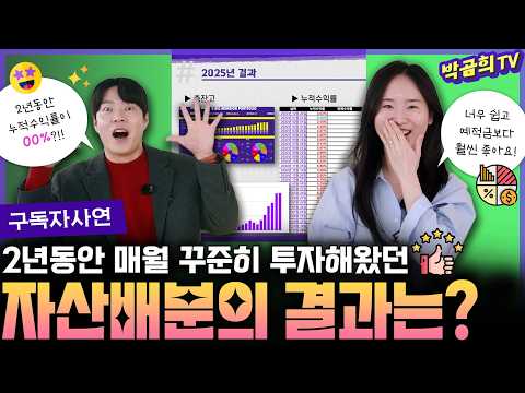 💰 2년동안 꾸준히 해본 자산배분 투자의 결과는?ㅣ구독자사연ㅣ당신의 투자를 보여주세요ㅣ당투보