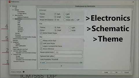 AUTODESK EAGLE FUSION 360 MODO OSCURO / SCHEMATICS EAGLE FUSION DARK MODE / AUTODESK LIGHT DARK MODE