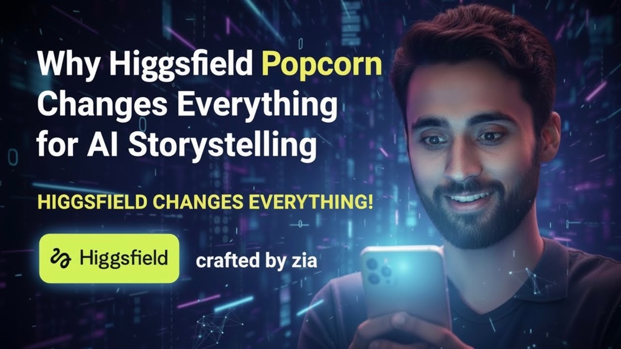 The Future of AI Storytelling– Higgsfield Popcorn in Action | AI Content Creation | Urdu/Hindi