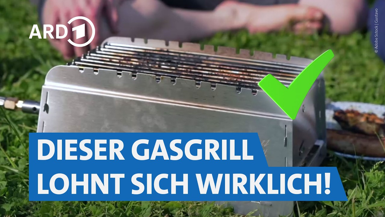 Camping-Gasgrills für unter 200 € - welcher lohnt sich?🔥| Servicezeit WDR