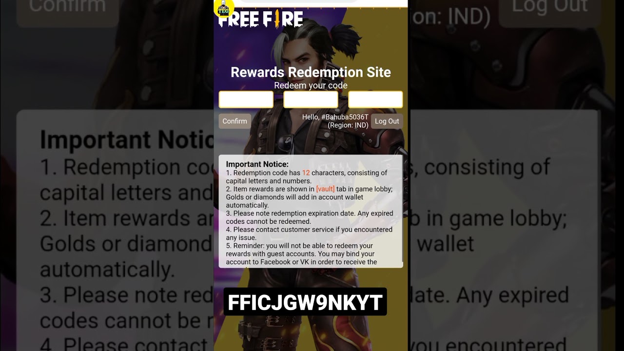 Aaj Ka Redeem Code | ffic redeem code today | 400k watching milestone redeem code | 