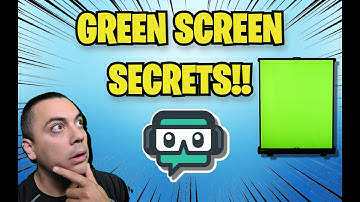 Top 5 Green screen tricks in 3 minutes Streamlabs OBS SLOBS How to