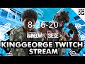 KingGeorge Rainbow Six Twitch Stream 8-26-20