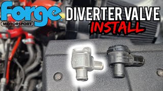 Fitting A FORGE DIVERTER VALVE To The Mk1 Audi TT 225 BAM! *Sound Comparison*