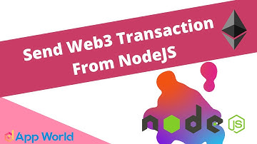 Send Transaction using web3 in NodeJS