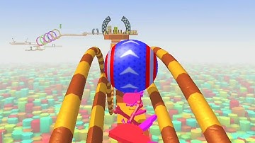 Action Balls: Gyrosphere Race SpeedRun Gameplay Level 2286 to 2289