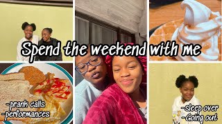 VLOG:Spend the weekend with me🤍[]Sleepover []Going out[]And more[]South African Youtuber