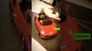 Baby Ferrari Driving