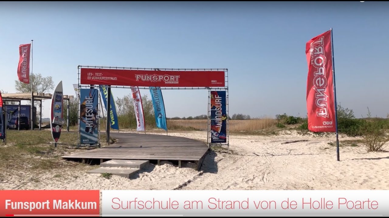 FUNSPORT Makkum - Surfschule am Strand von de Holle Poarte