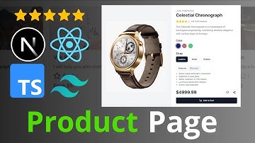 Ecommerce Product Page - NextJS, React, Typescript, Tailwind CSS, ShadCN