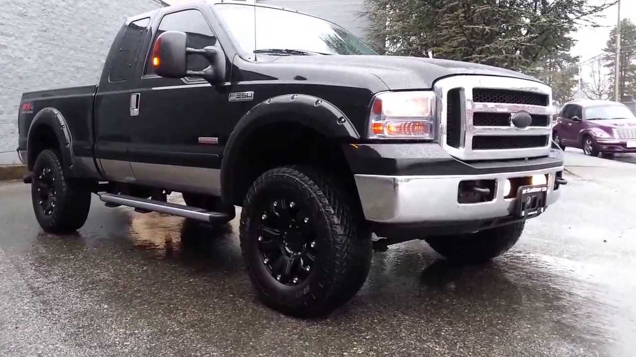 2006 Ford F350 Lariat Lifted Blacked Out Youtube