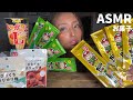 【ASMR】今ハマってる日本とタイのお菓子で咀嚼音してみたー！