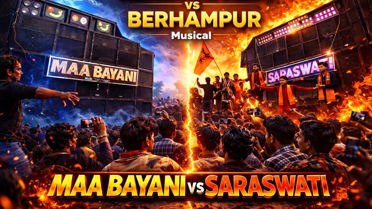 Saraswati Musical vs Maa Bayani Musical Heavy Competition at Baro ...