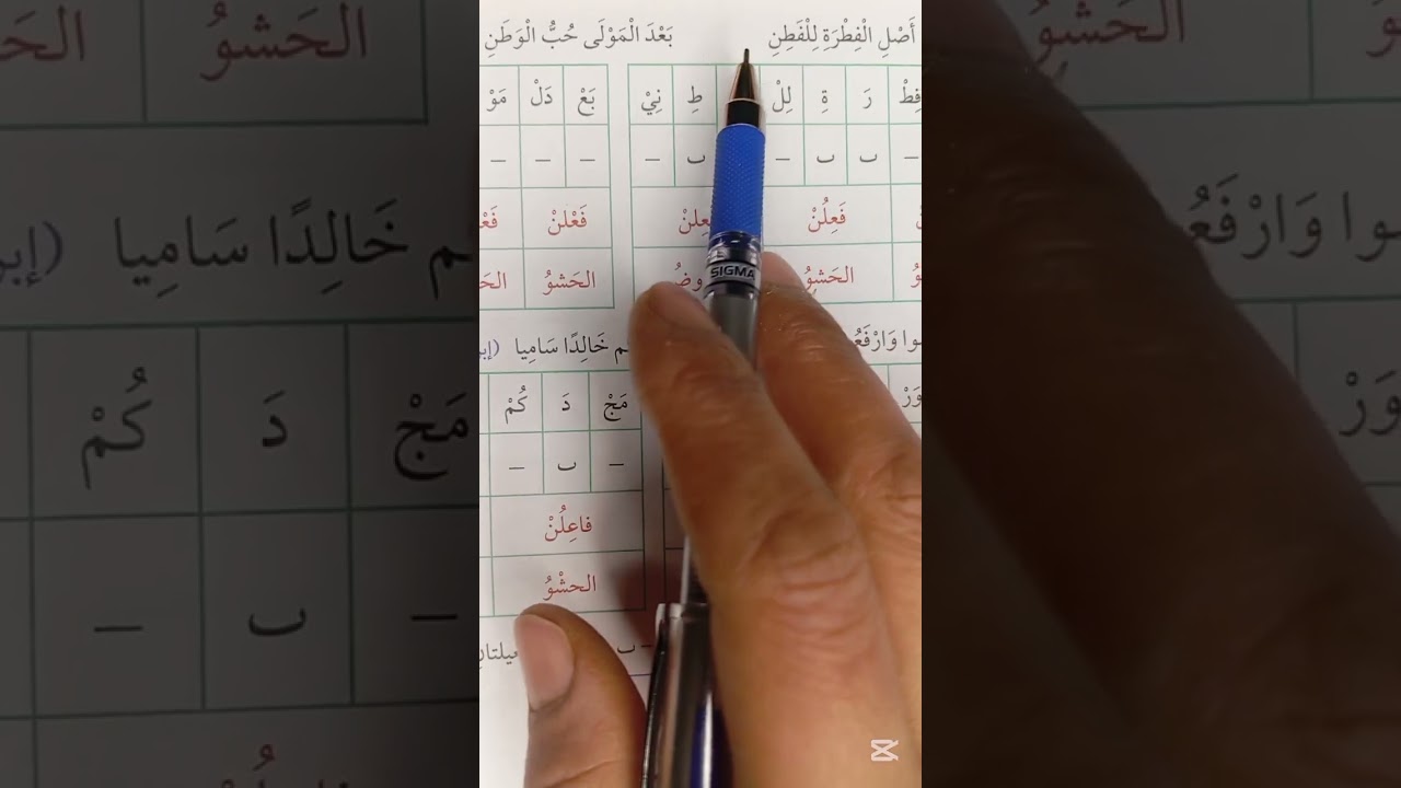 اللغة العربية الصف الحادي عشر  .. ( شرح درس البحر المتدارك  + حل الأسئلة ) 