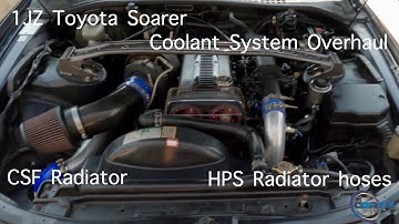 My 1JZ Toyota Soarer Gets a Coolant System Overhaul and Upgrades